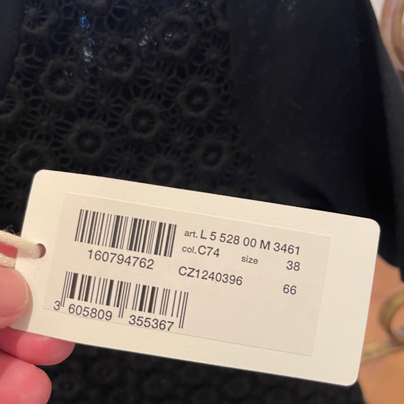 NWT CHLOE embroidered long tee shirt - Picture 5 of 6